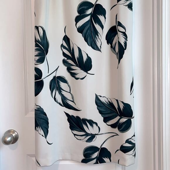 Ann Taylor Sleeveless Leaf Print Sheath Dress - Picture 3 of 8